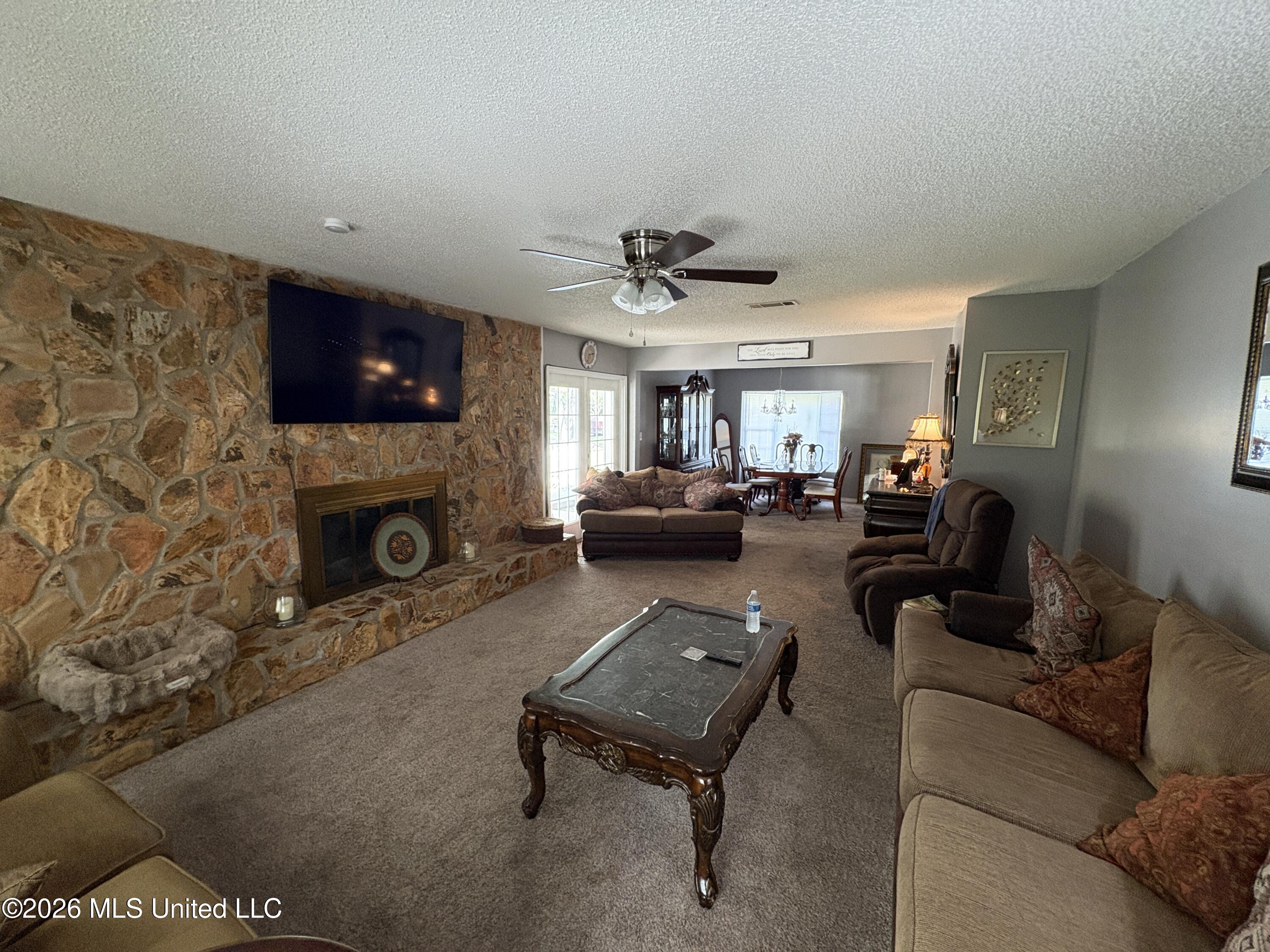 13704 Coleman Street Moss Point, MS 39562 - Photo 9 of 50 Living Room Fireplace