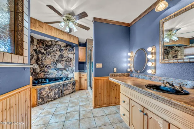 a view of a storage and utility room