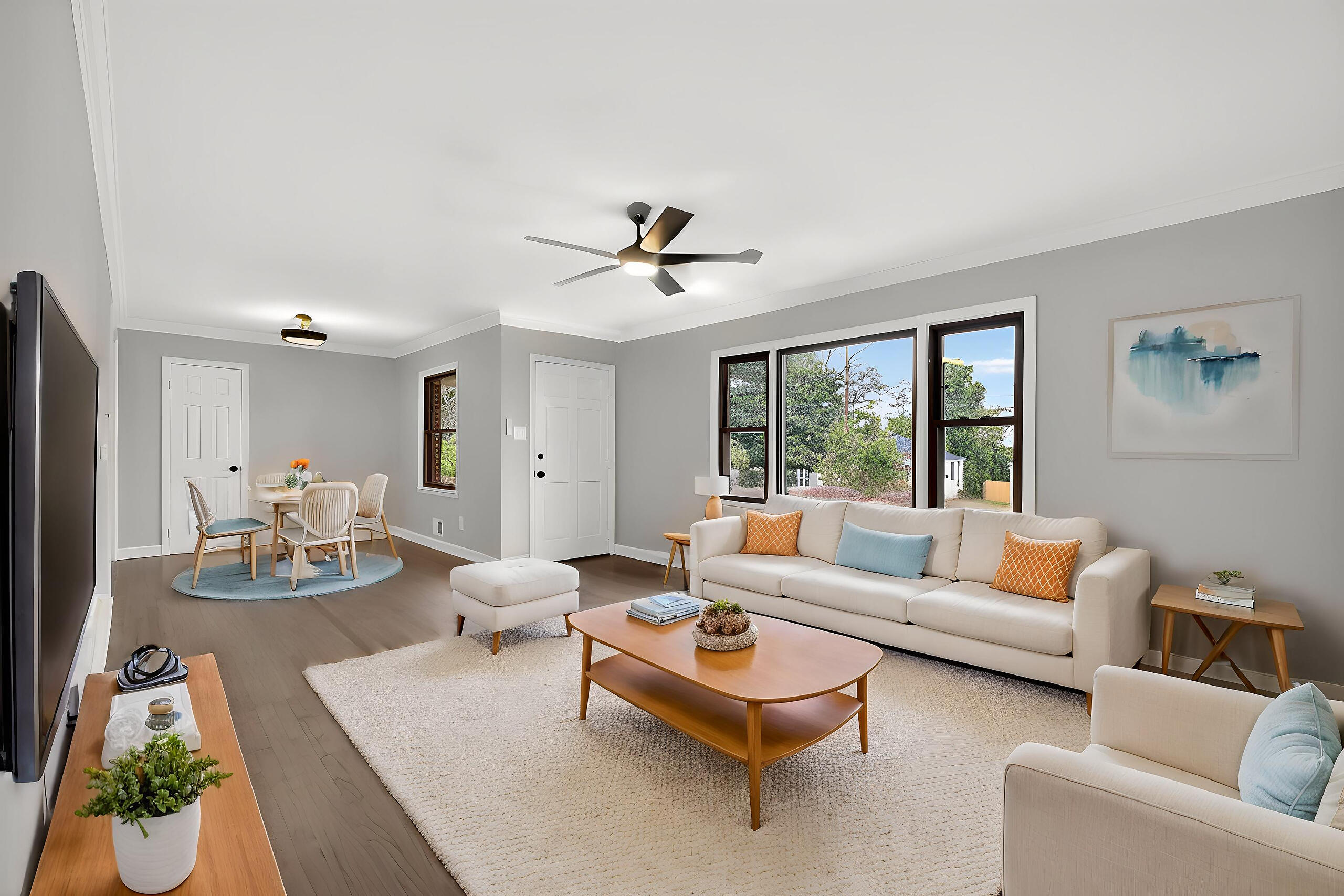 1621 Pendleton Road Augusta, GA 30904 - Photo 3 of 25 Living Room Virtual Staged