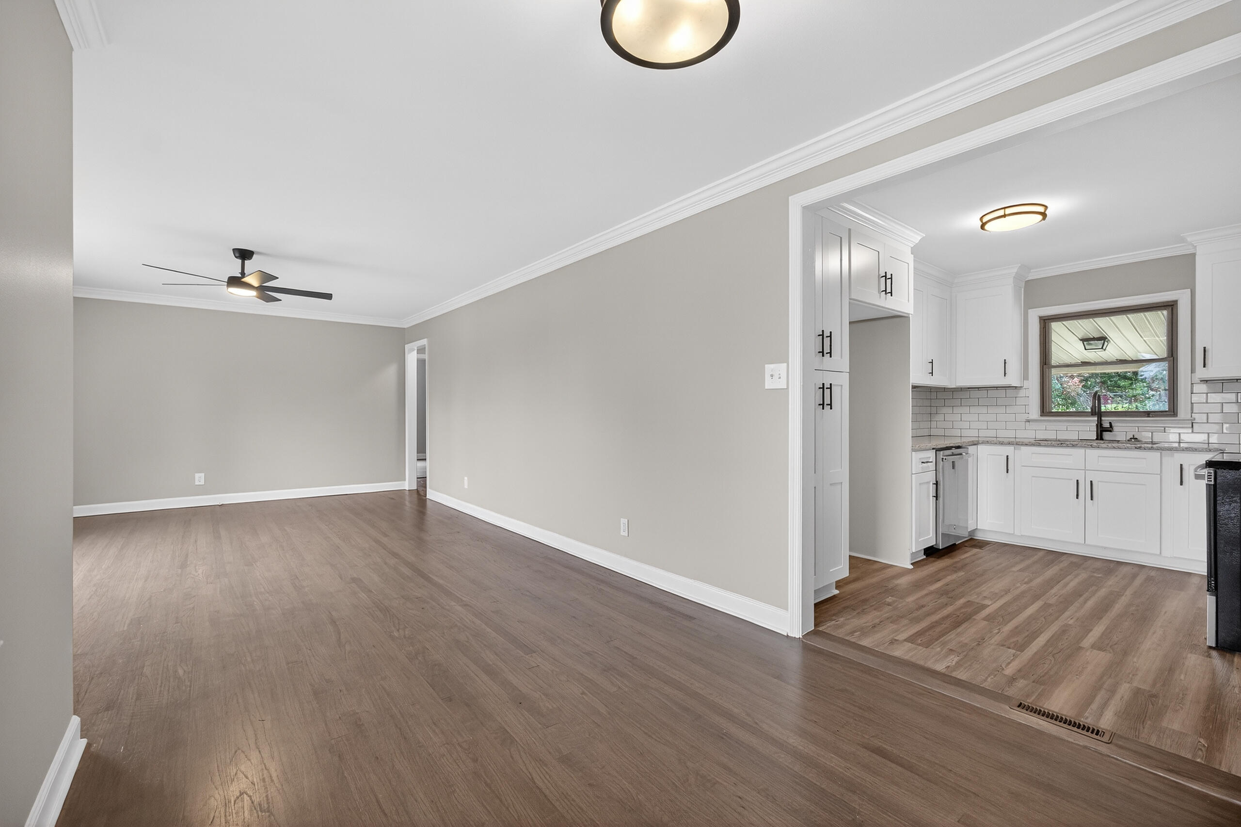 1621 Pendleton Road Augusta, GA 30904 - Photo 9 of 25 Living room into Kitchen