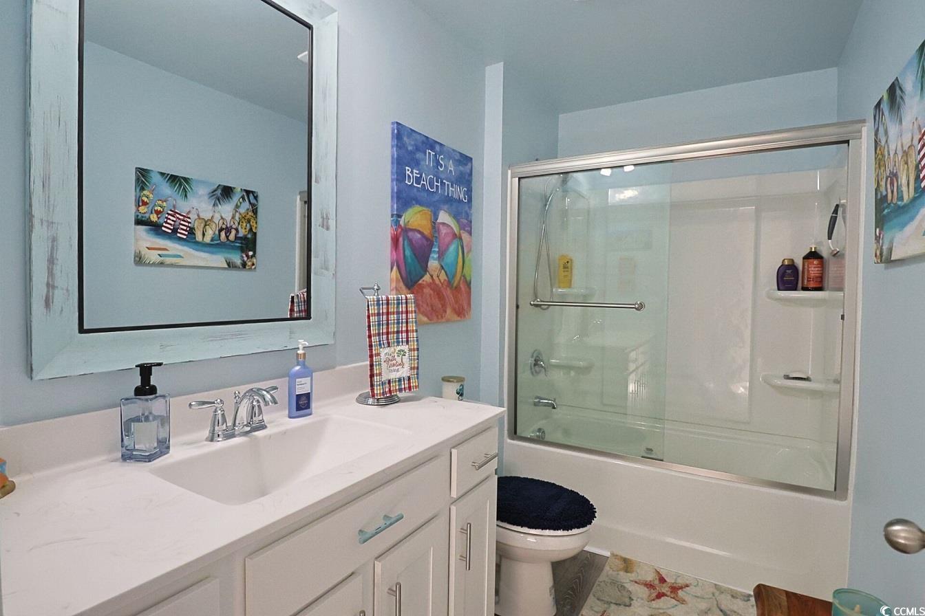 127 Clover Walk Drive Conway, SC 29526 - Photo 13 of 36 Bathroom featuring bath / shower combo with glass