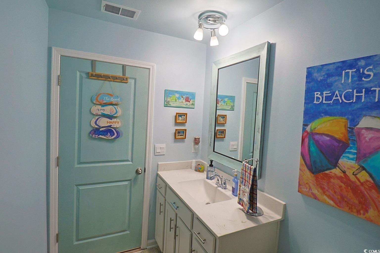 127 Clover Walk Drive Conway, SC 29526 - Photo 14 of 36 Bathroom with visible vents and vanity