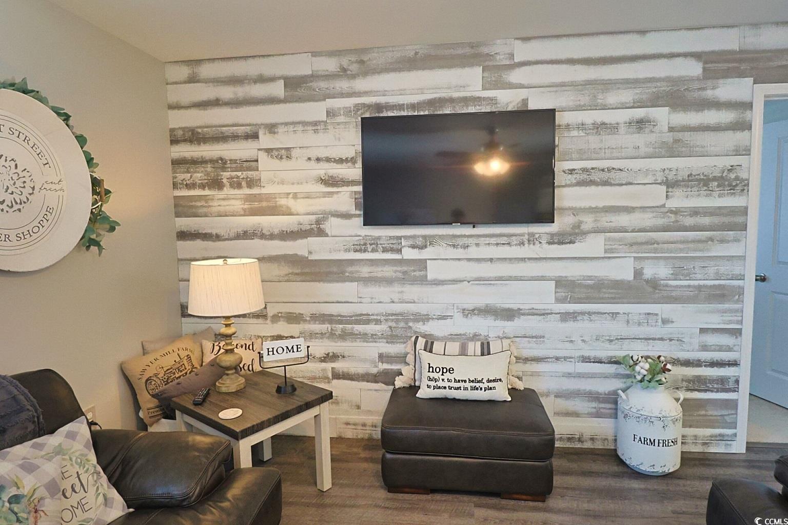127 Clover Walk Drive Conway, SC 29526 - Photo 19 of 36 Living room with wood finished floors