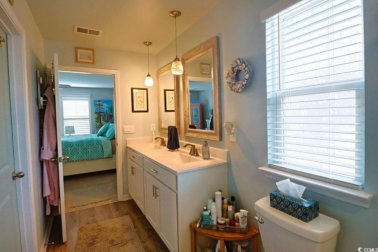 127 Clover Walk Drive Conway, SC 29526 - Photo 28 of 36 Ensuite bathroom featuring visible vents, toilet,