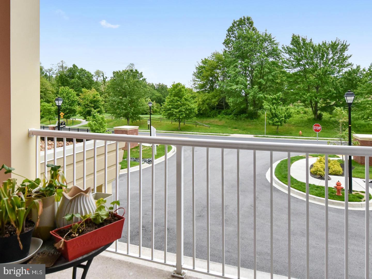 10530 Resort Road, Unit 109 Ellicott City, MD 21042 - Photo 17 of 25 Balcony view of Golf Course