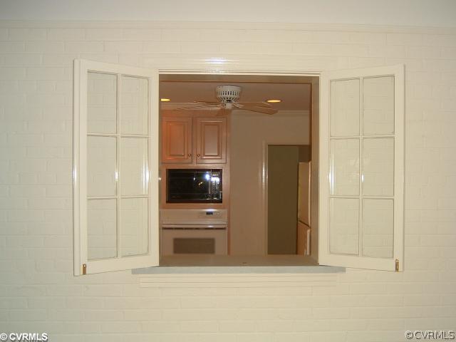 7705 Wood Road Richmond, VA 23229 - Photo 9 of 12 View - Looking from Sunroom into Kitchen