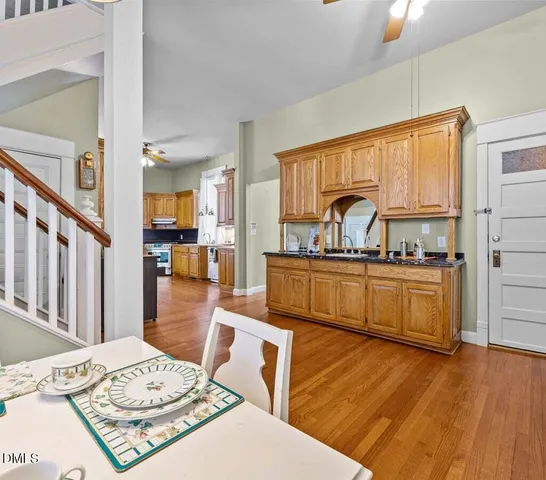 front view of a house with a small yard