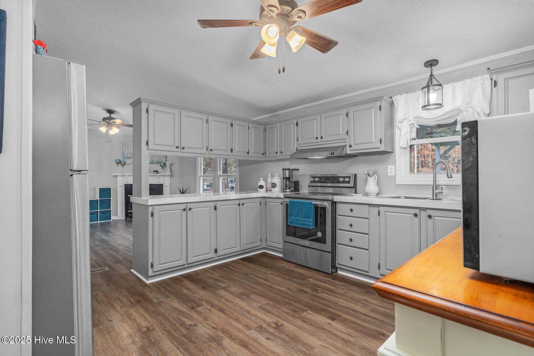 3824 Harrison Road Castalia, NC 27816 - Photo 11 of 47 Updated Kitchen