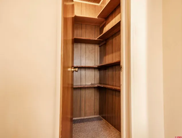 a view of walk in closet