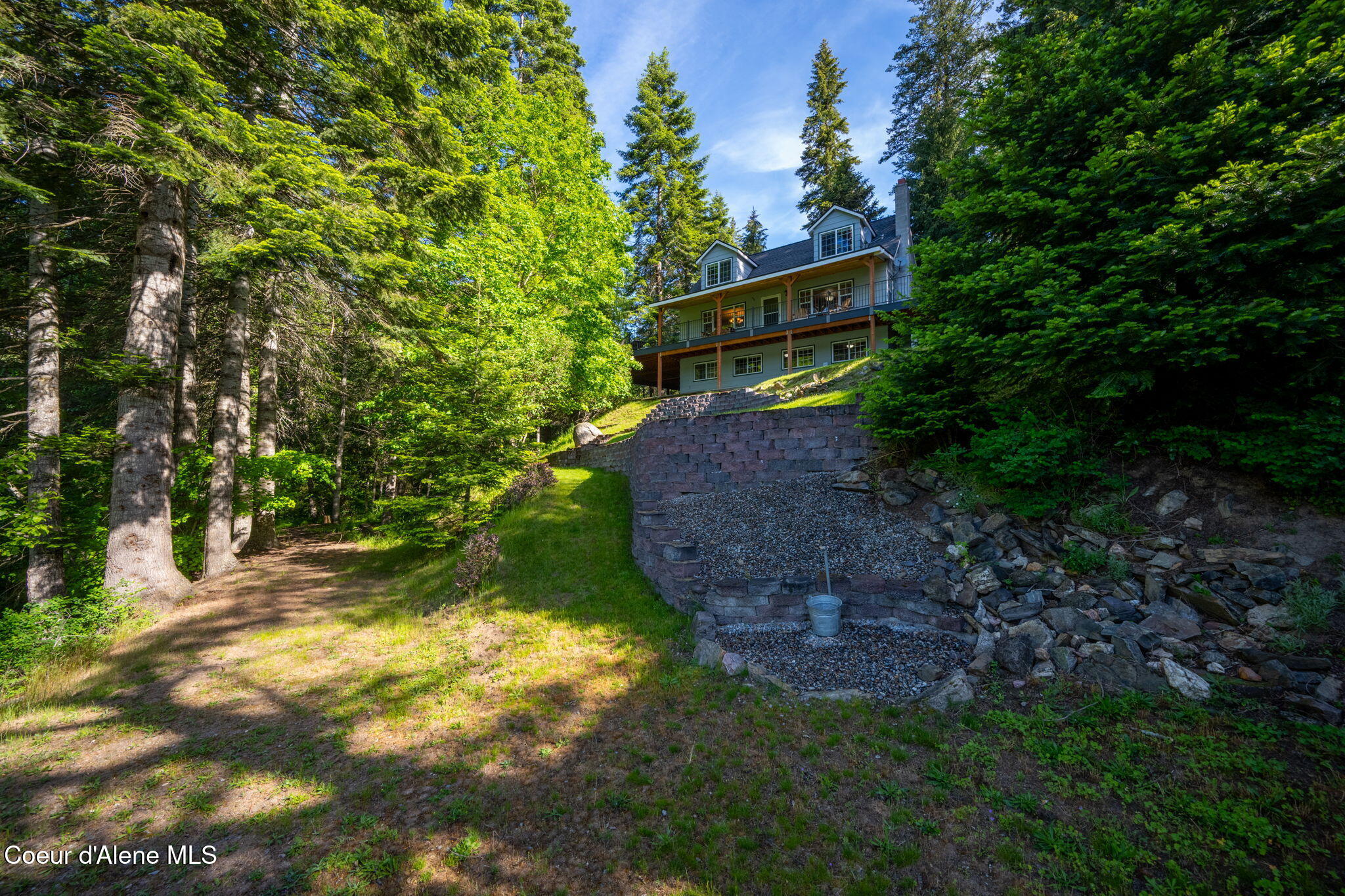 19503 East Hayden Lake Road Hayden, ID 83835 - Photo 45 of 72 Back of house