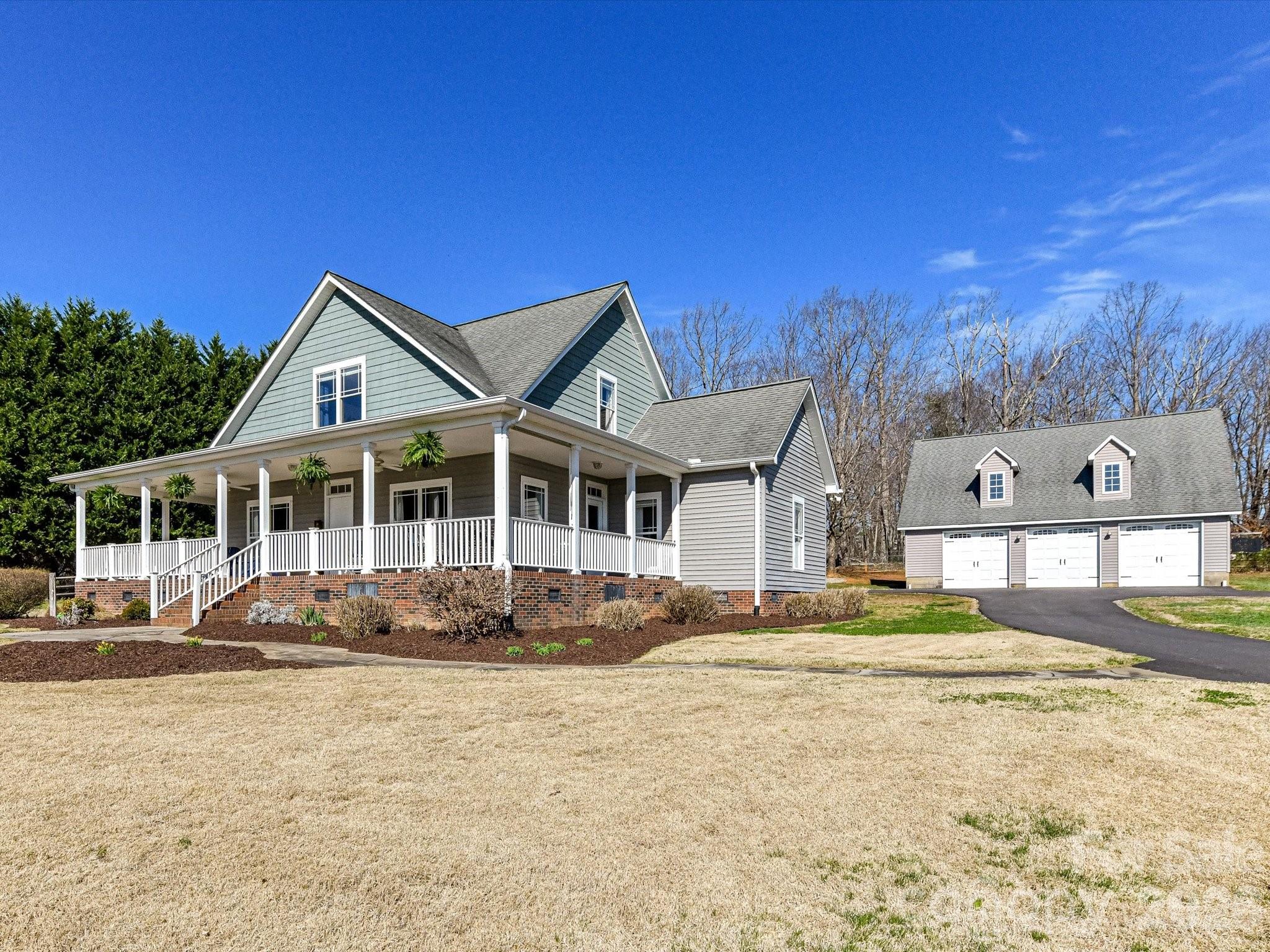 4566 Little Mountain Road Catawba, NC 28609 - Photo 15 of 47 a front view of a house with a yard
