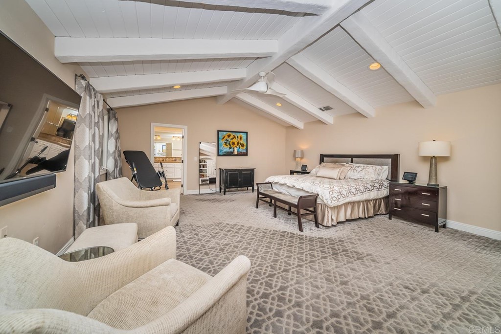 7695 Hillside Drive La Jolla, CA 92037 - Photo 18 of 39 Vaulted Wood Ceilings