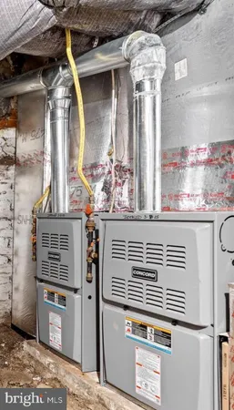 a view of a refrigerator and stove