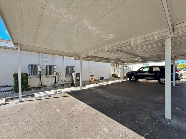 a view of parking area