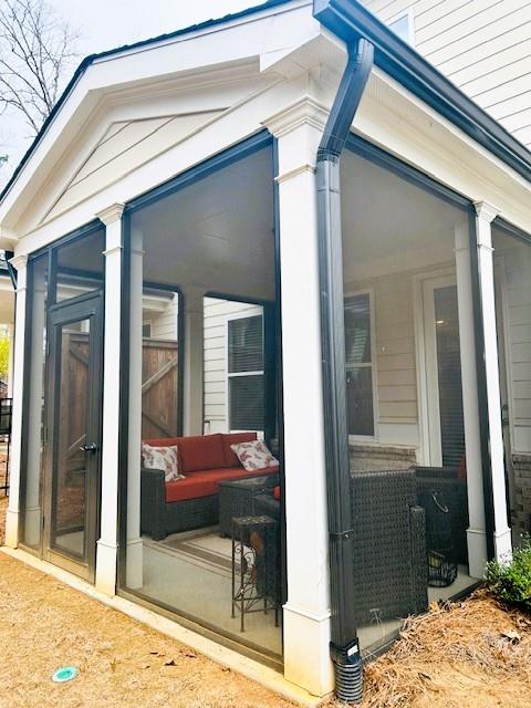 5236 Riden Court Buford, GA 30518 - Photo 37 of 41 a outdoor space with a mirror and shower