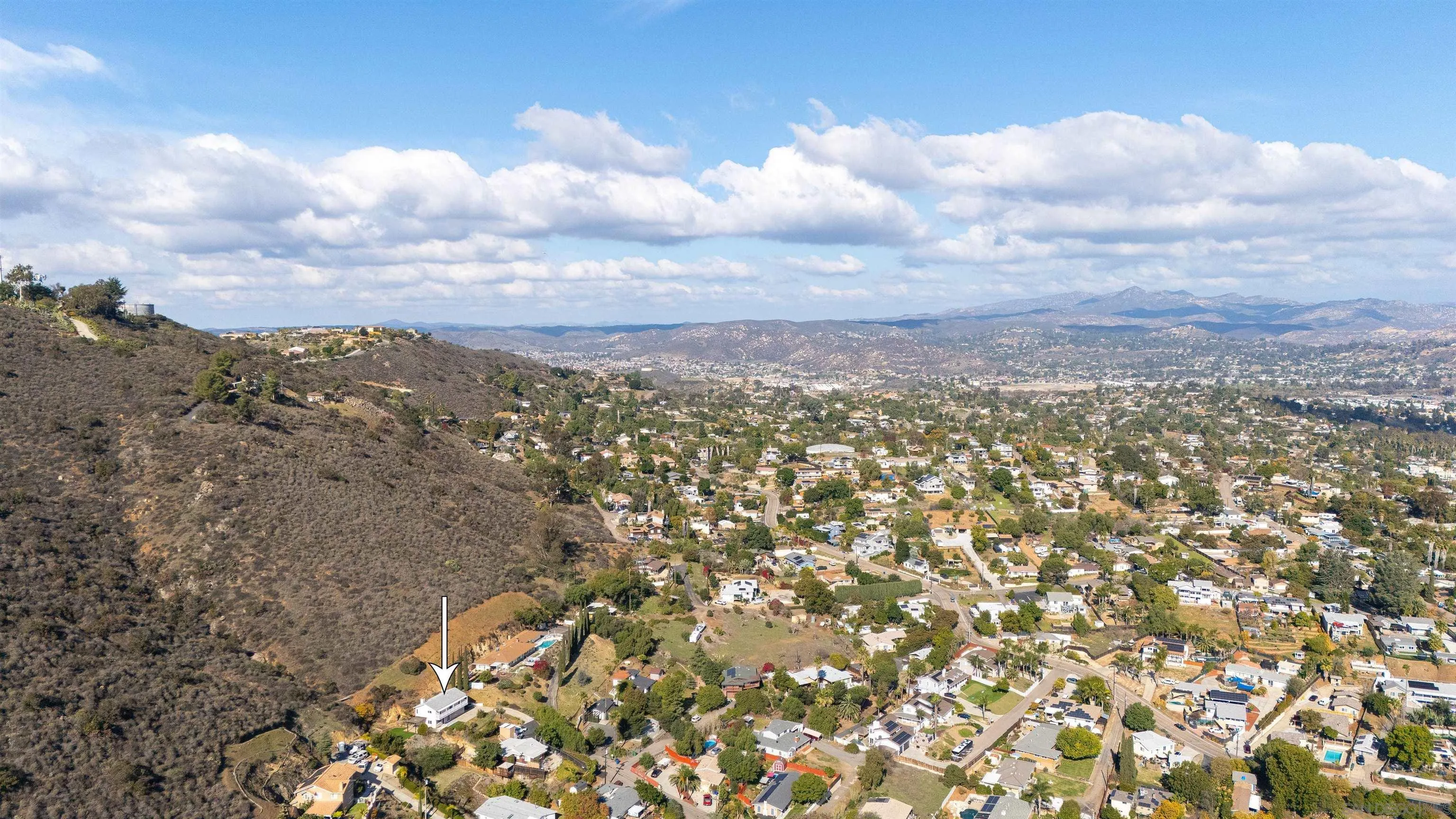 11817 Altadena Road Lakeside, CA 92040 - Photo 6 of 7 a view of city and mountain