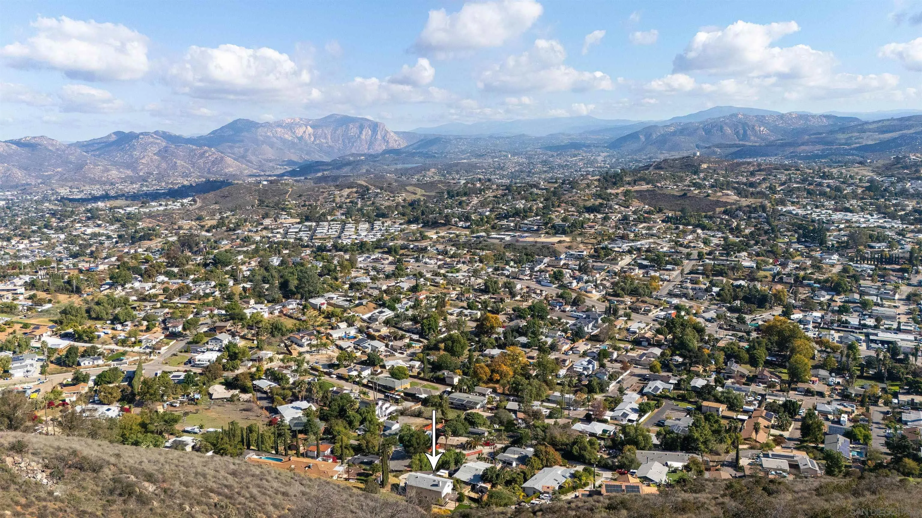 11817 Altadena Road Lakeside, CA 92040 - Photo 7 of 7 view of city and mountain