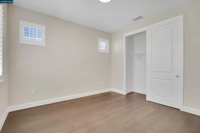 wooden floor in an empty room