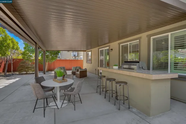 a outdoor space with chairs