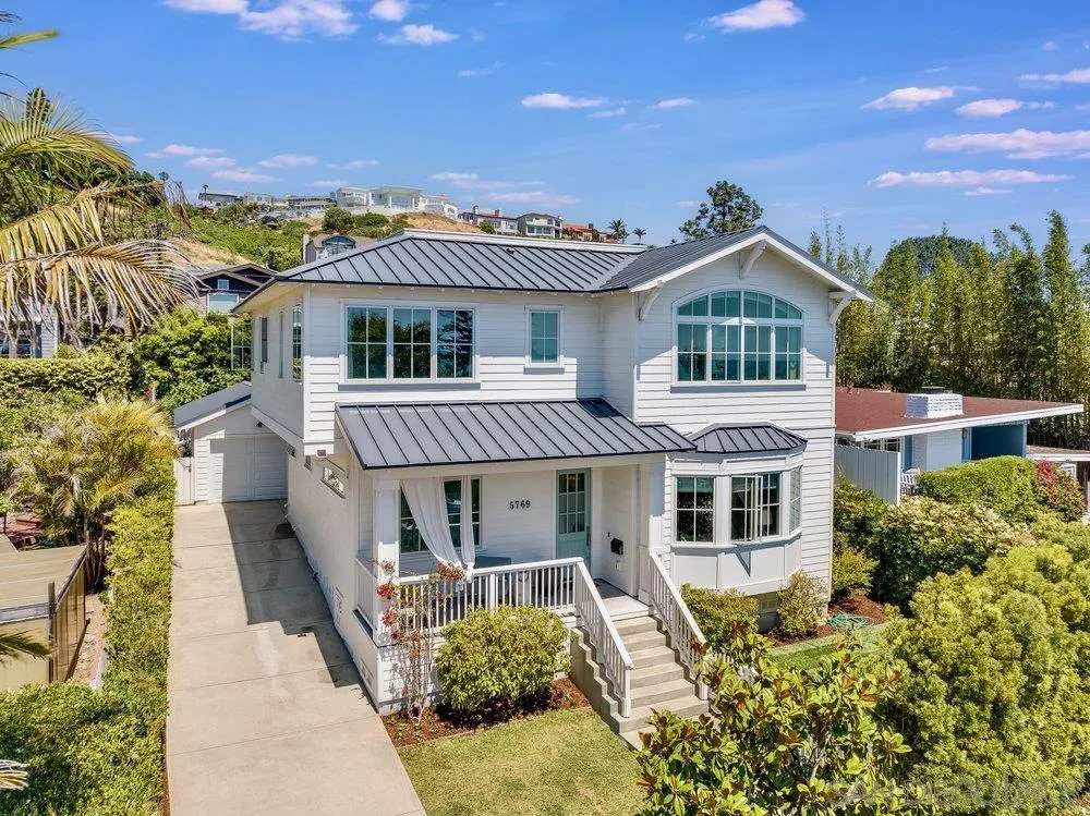 5769 Waverly Avenue La Jolla, CA 92037 - Photo 2 of 30 front view of a house with a yard