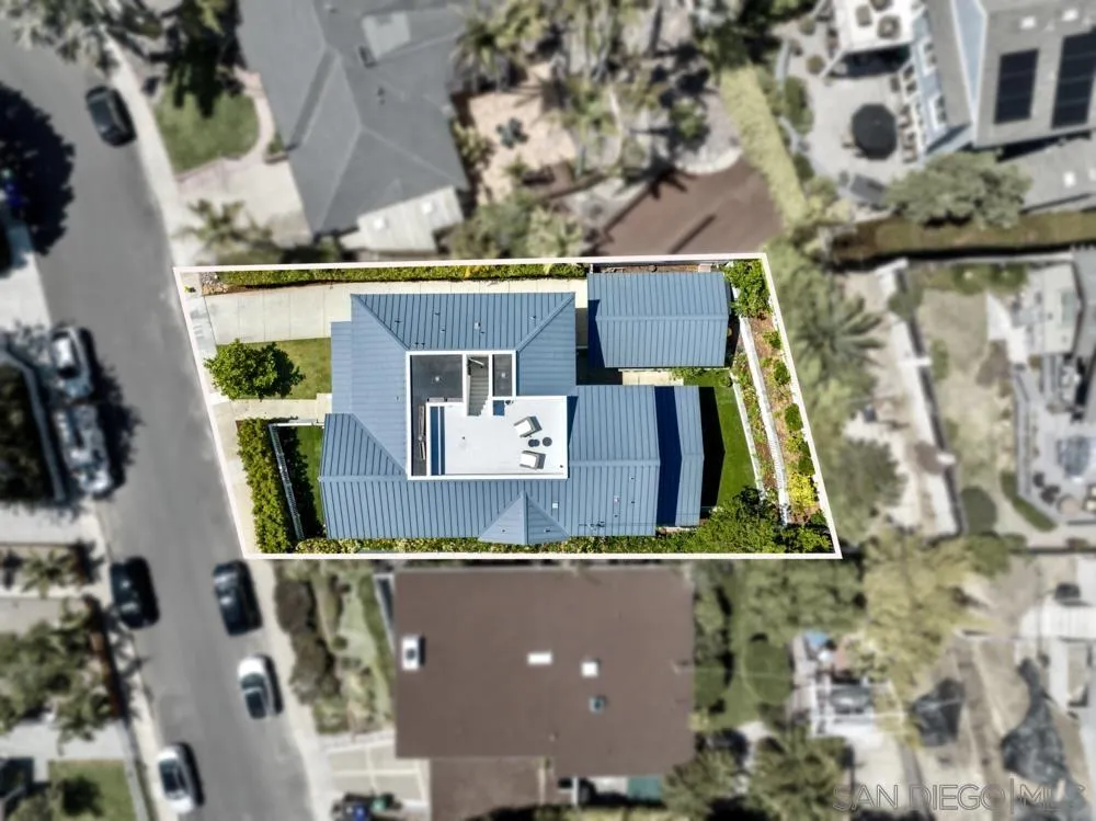5769 Waverly Avenue La Jolla, CA 92037 - Photo 30 of 30 an aerial view of residential houses with outdoor space