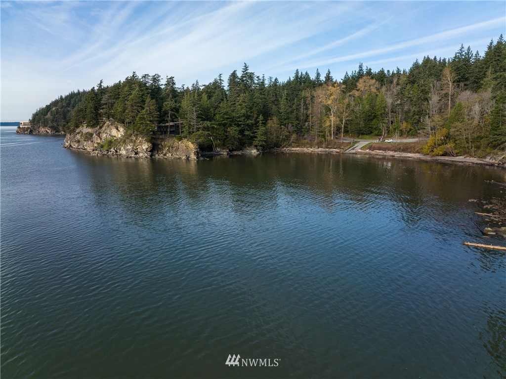 340 Cove Road Bellingham, WA 98229 - Photo 38 of 40 a view of a lake with houses in back