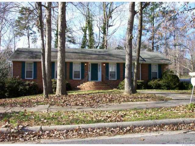 4301 Wingate Drive Raleigh, NC 27609 - Photo 1 of 1 front view of house with a yard