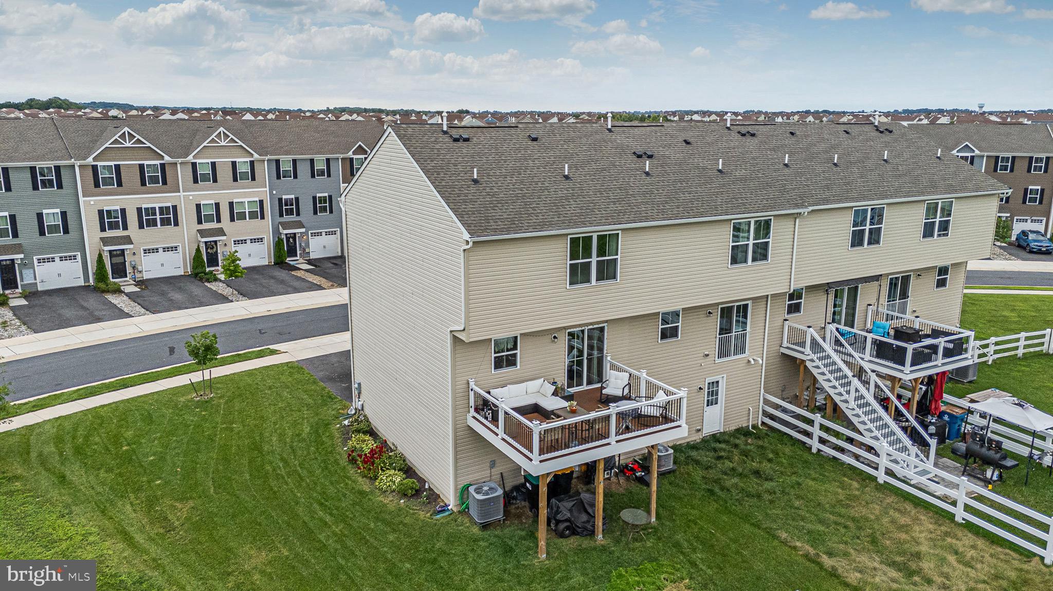 1049 Wickersham Way Middletown, DE 19709 - Photo 31 of 33 an aerial view of a house with swimming pool having outdoor seating