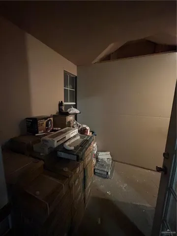 a view of empty room