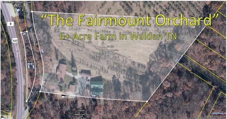 2204 Fairmount Pike Walden, TN 37377 - Photo 3 of 64 2204 Fairmount, aerial, inserts