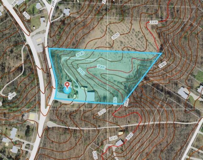 2204 Fairmount Pike Walden, TN 37377 - Photo 63 of 64 Topo