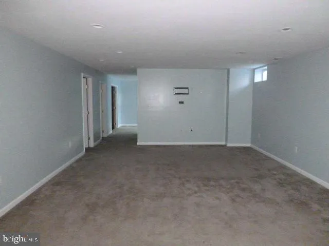 a view of empty room