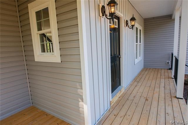 Lot 10 Corte Castle Road Chesterfield, VA 23838 - Photo 34 of 37 a view of balcony and wooden floor