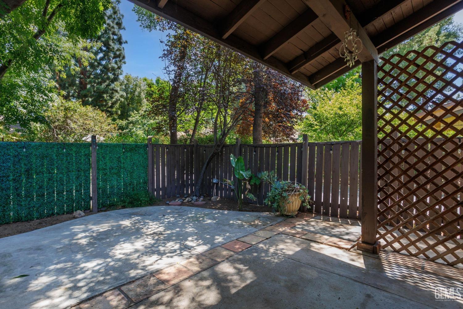 Undisclosed Address Bakersfield, CA 93306 - Photo 42 of 61 a view of a backyard