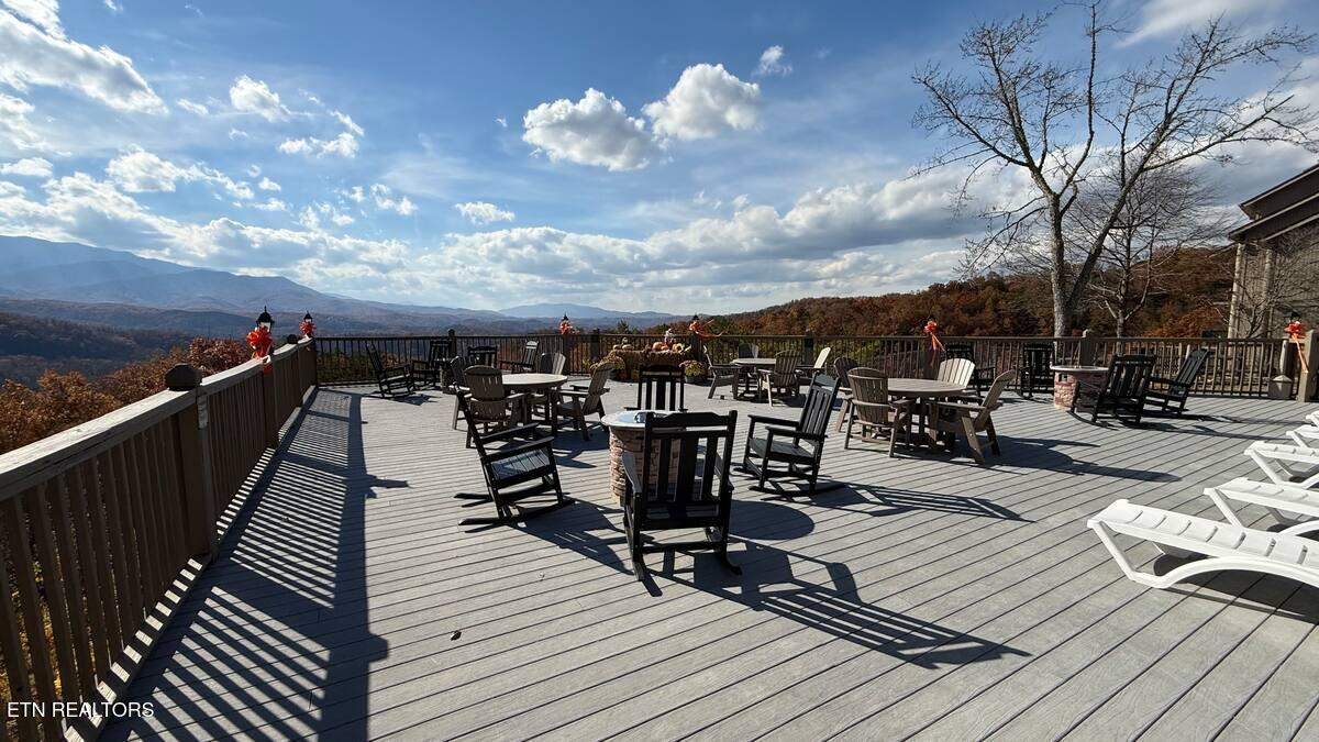 3710 Weber Road, Unit 104E Gatlinburg, TN 37738 - Photo 28 of 42 104E Outdoor gathering space outside poo