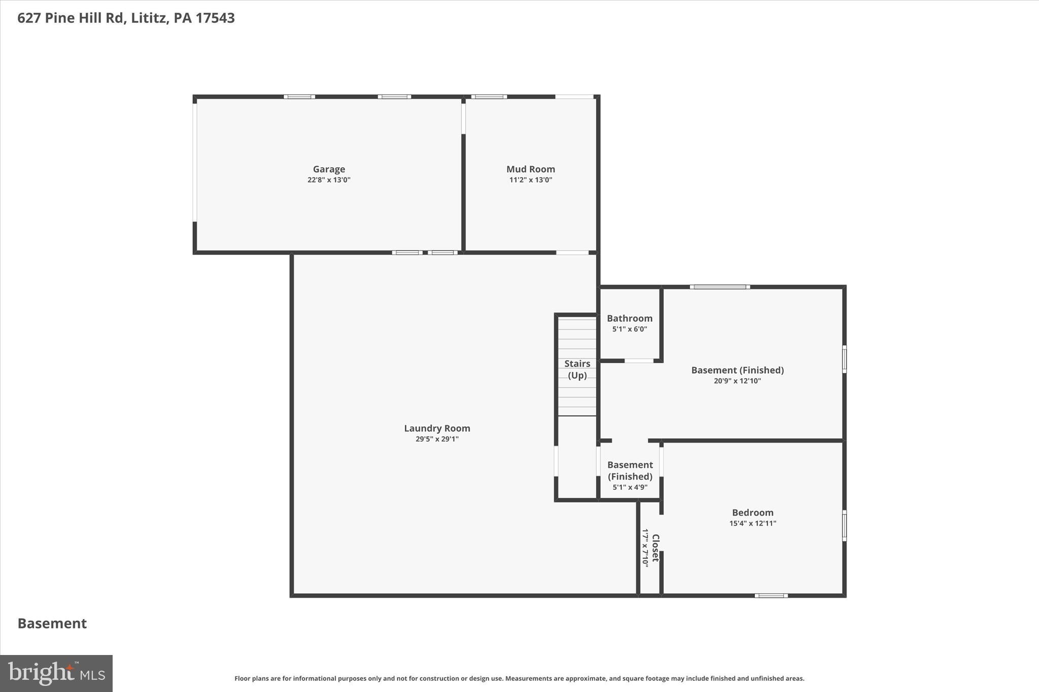 627 Pine Hill Road Lititz, PA 17543 - Photo 48 of 49 Basement