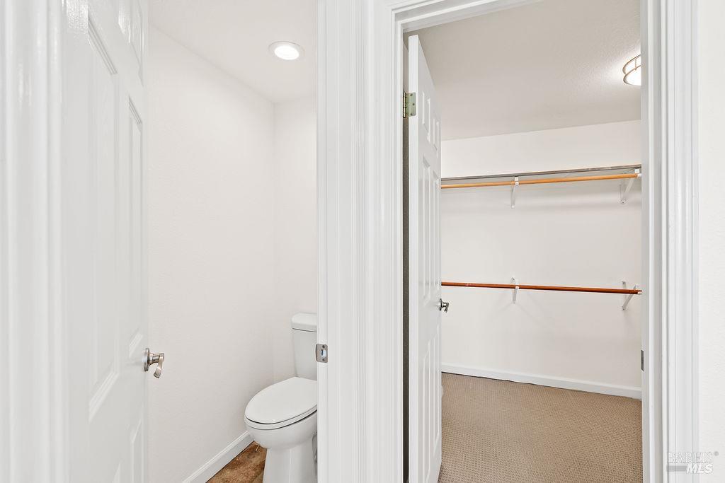 2123 Stonefield Lane Santa Rosa, CA 95403 - Photo 56 of 74 Separate toilet room, and walk in closet.