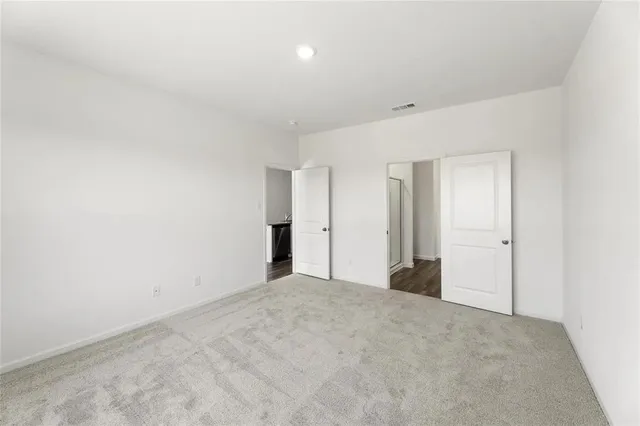 a view of empty room