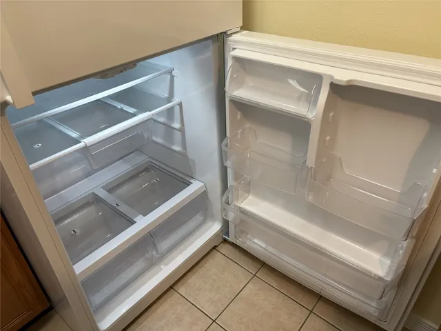 a close view of closet