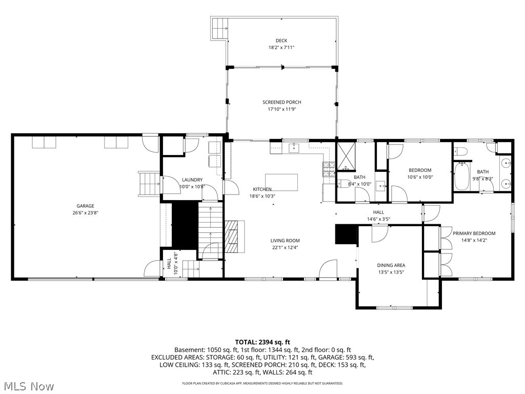 1966 Spring Grove Madison, OH 44057 - Photo 50 of 50 1st Floor Plan