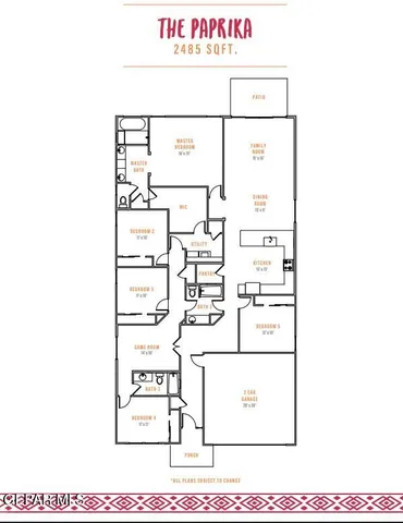 a picture of a floor plan