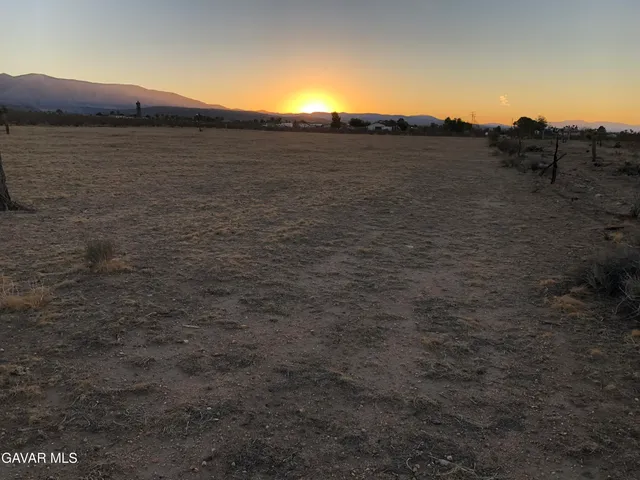 a view of a field with an ocean view