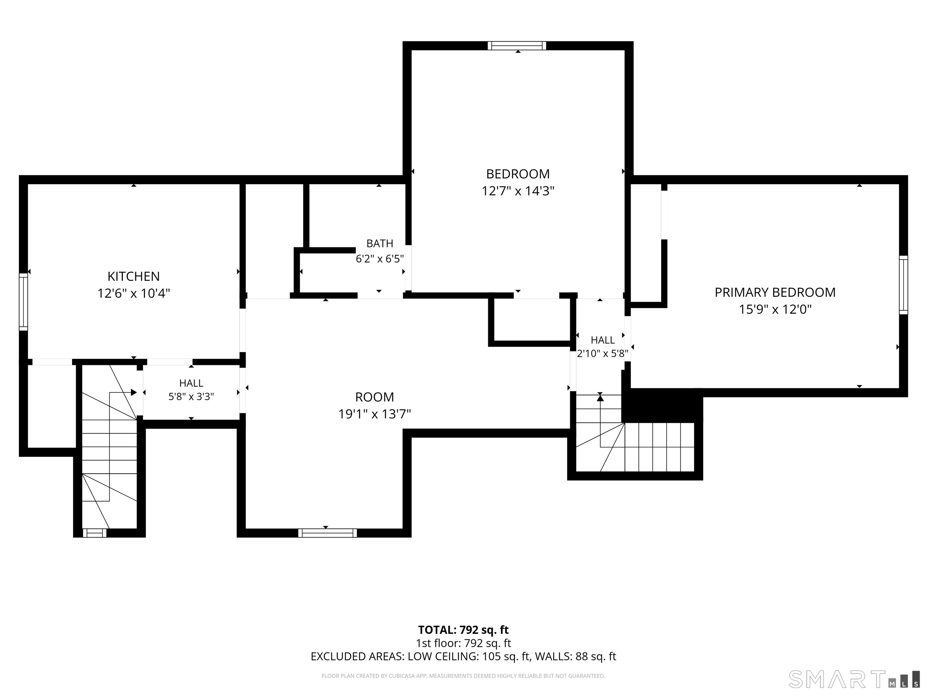 524 Prospect Street Torrington, CT 06790 - Photo 38 of 38 Floor plan of Unit 3
