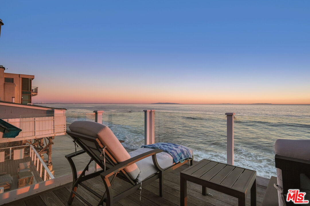 19236 Pacific Coast Highway Malibu, CA 90265 - Photo 36 of 41 a view of chair and table on the terrace