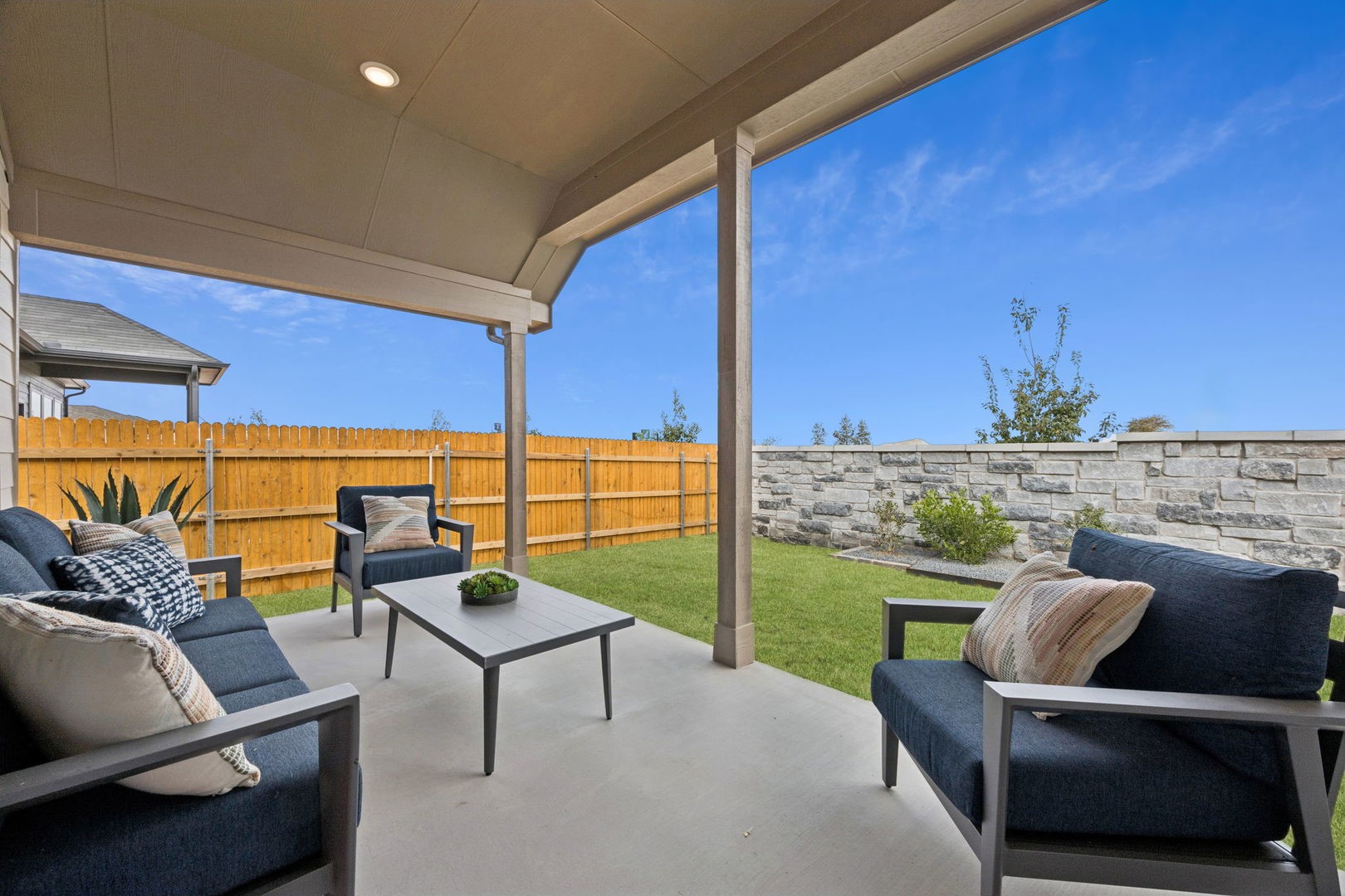 1117 Ramo Pne Drive Huffman, TX 77336 - Photo 27 of 29 Patio on the Diamond home plan by Trophy Signature Homes – REPRESENTATIVE PHOTO