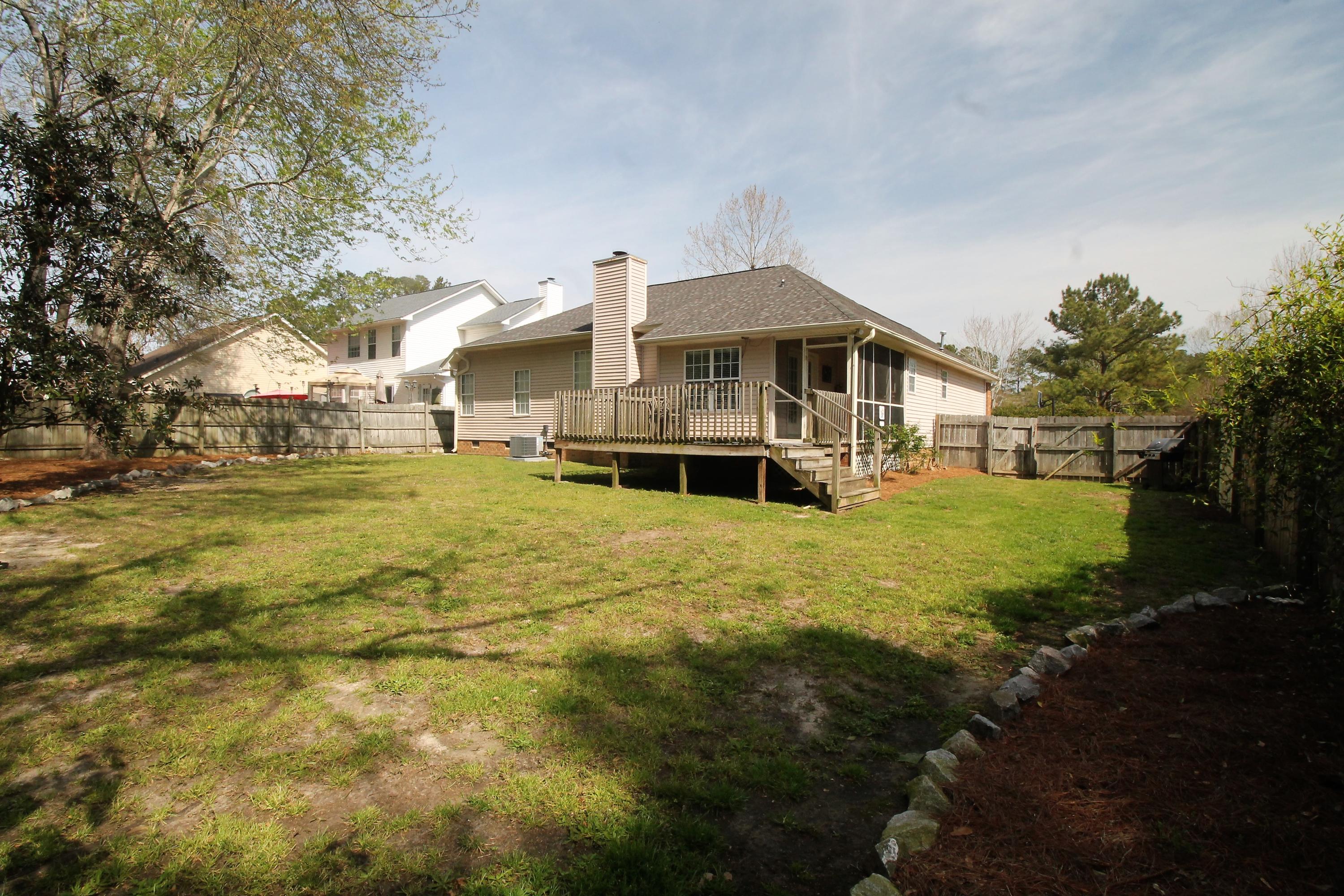 202 Lancaster Road Summerville, SC 29485 - Photo 3 of 16 Deck and a screened porch