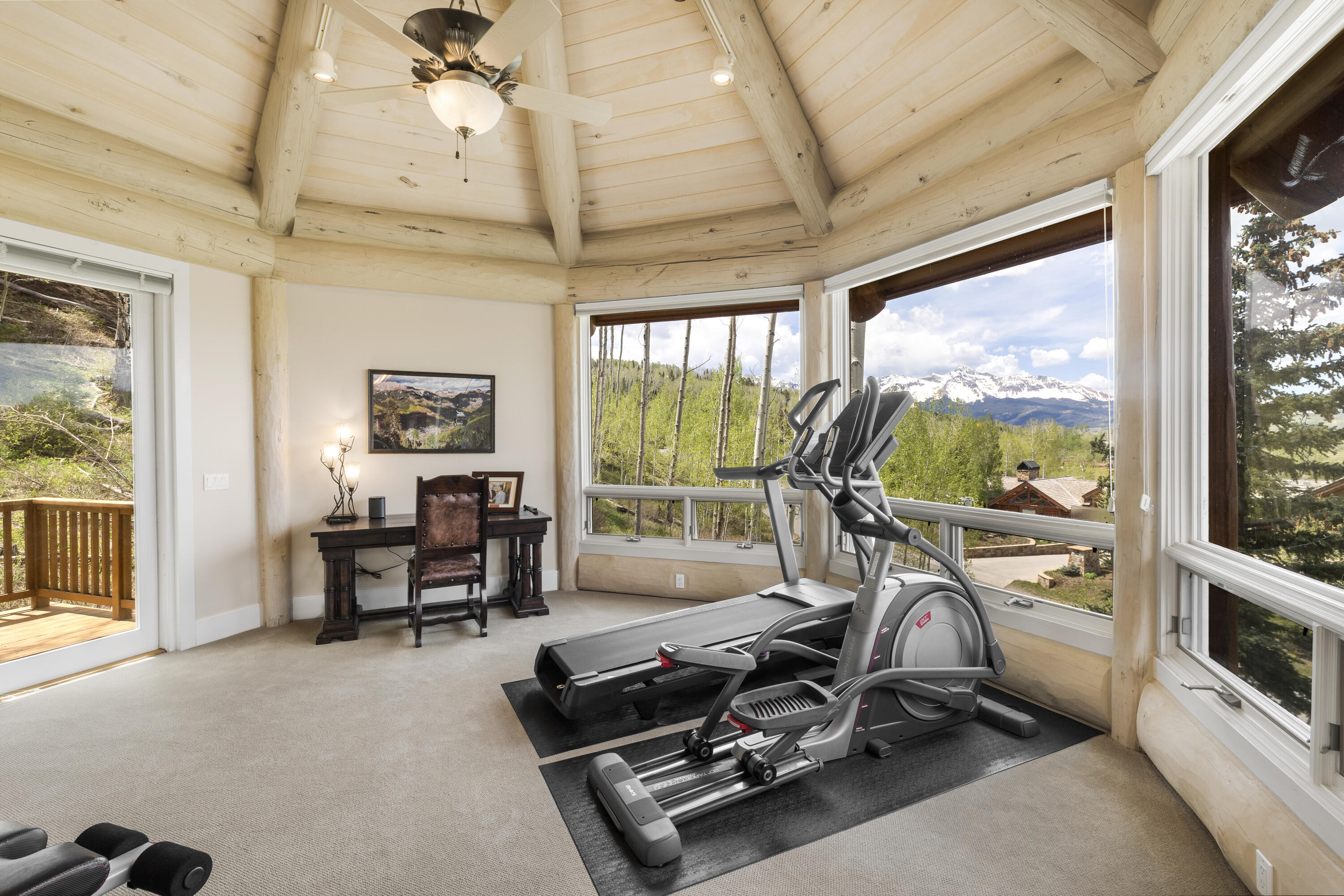119 Touchdown Drive Mountain Village, CO 81435 - Photo 26 of 31 a view of a room with gym equipment