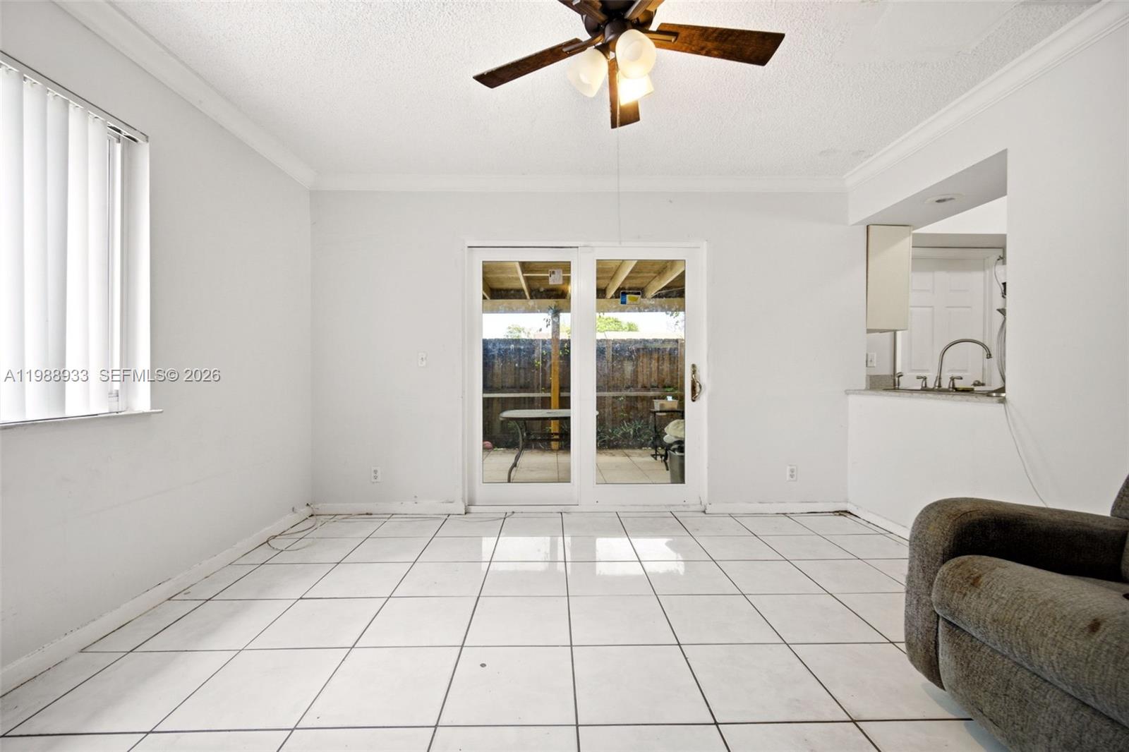 841 Southwest 55th Avenue Margate, FL 33068 - Photo 20 of 26 a view of an empty room with a window