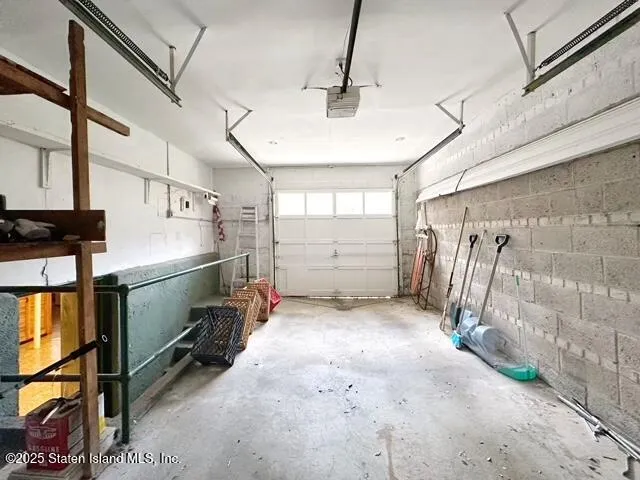 a view of storage and utility room