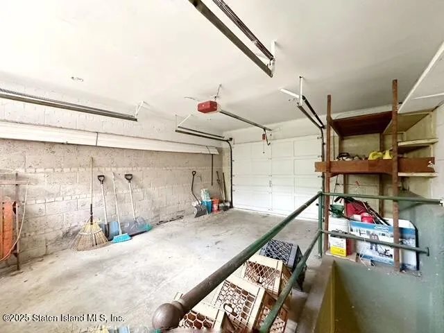 a view of storage and utility room